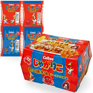 【大阪限定版✨】日版Calbee Jagarico章魚小丸子風味 薯條 (20g X8小包)︱10月31日後到貨