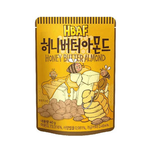 HBAF 乾焗原粒牛油蜂蜜杏仁 40g