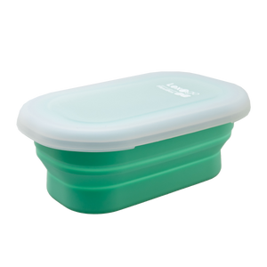 樂力高 矽膠蓋可摺疊食物盒 (小 580ml) - 多色選擇