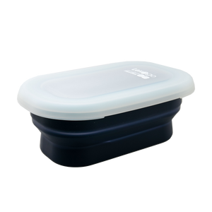 樂力高 矽膠蓋可摺疊食物盒 (小 580ml) - 多色選擇
