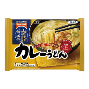 日本直送丨Tablemark 讚岐麵條一番 咖哩烏冬麵 (急凍)丨分行自取