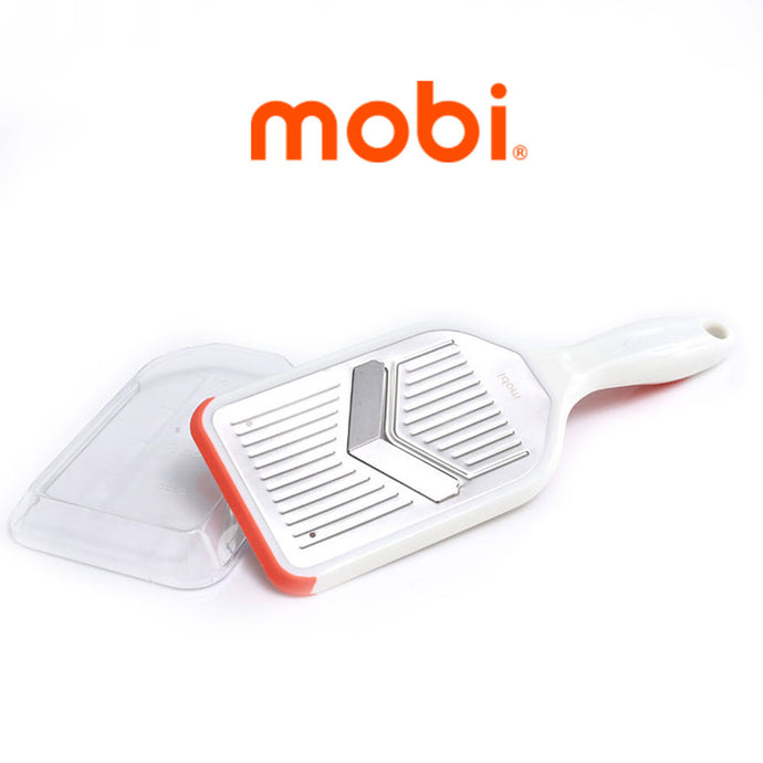 Mobi  3mm切片研磨器(白色/橙色)