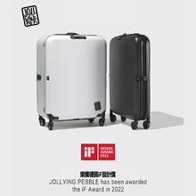 將圖片載入圖庫檢視器 Jollying Pebble 摺疊式瘦身行李箱 (黑色/灰白色/紅色/淺藍色)

