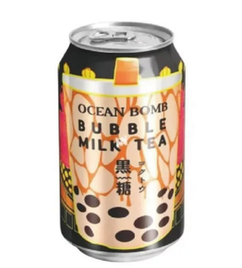 台灣直送丨OCEAN BOMB 珍珠奶茶 (原味/黑糖) 315ml